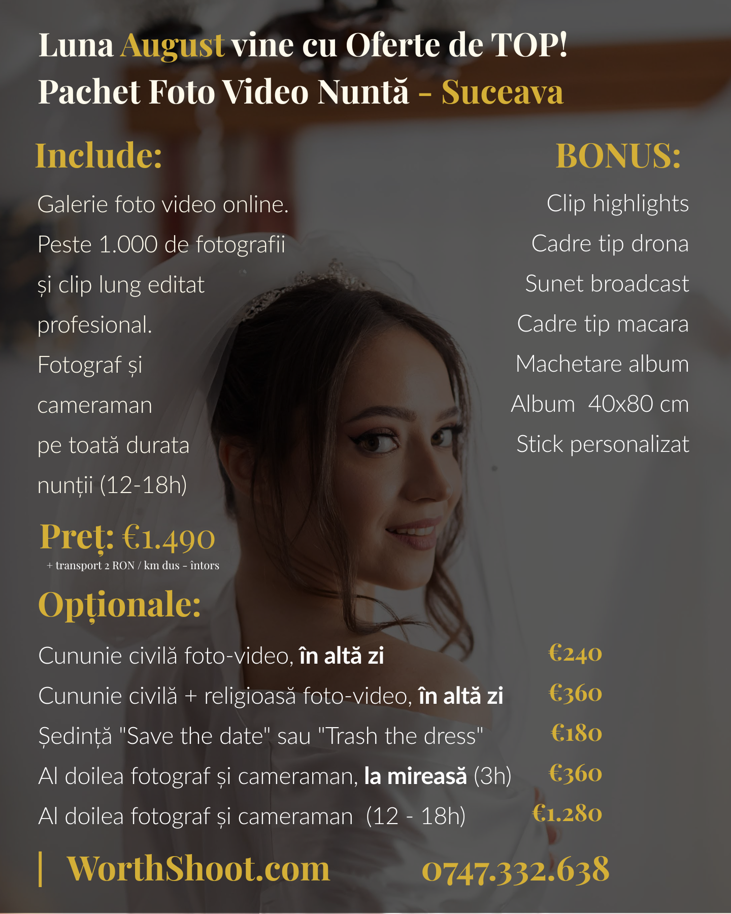 fotograf suceava · Pachet Foto Video Nunta
